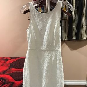 Lulus Small Precious Pearls White Lace Dress